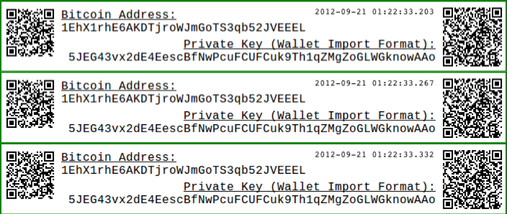 bitcoin address vs private key